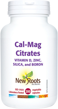 Cal-Mag Citrates Vitamin D, Zinc, Silica, and Boron
