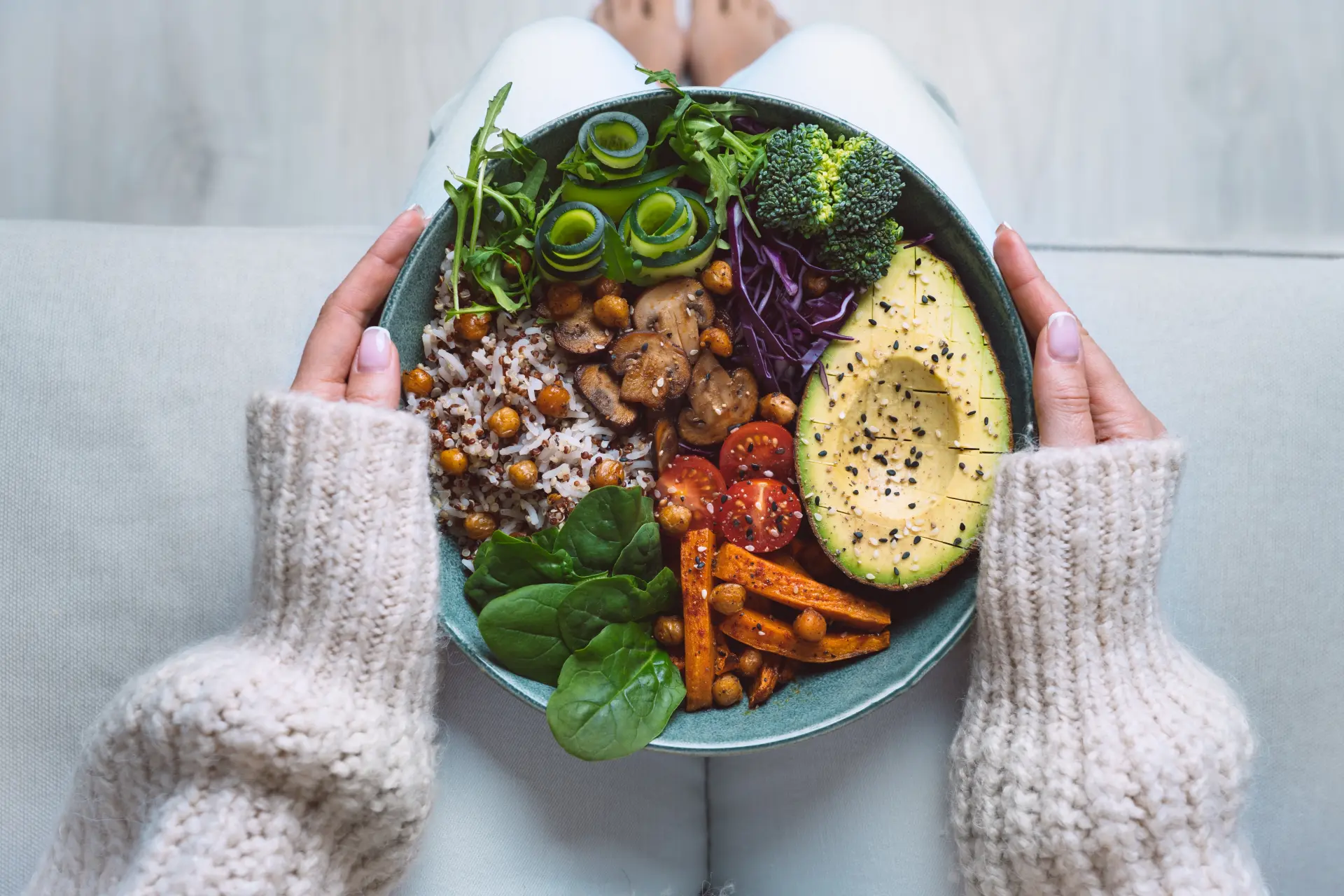 Focus on nutrient-dense meals