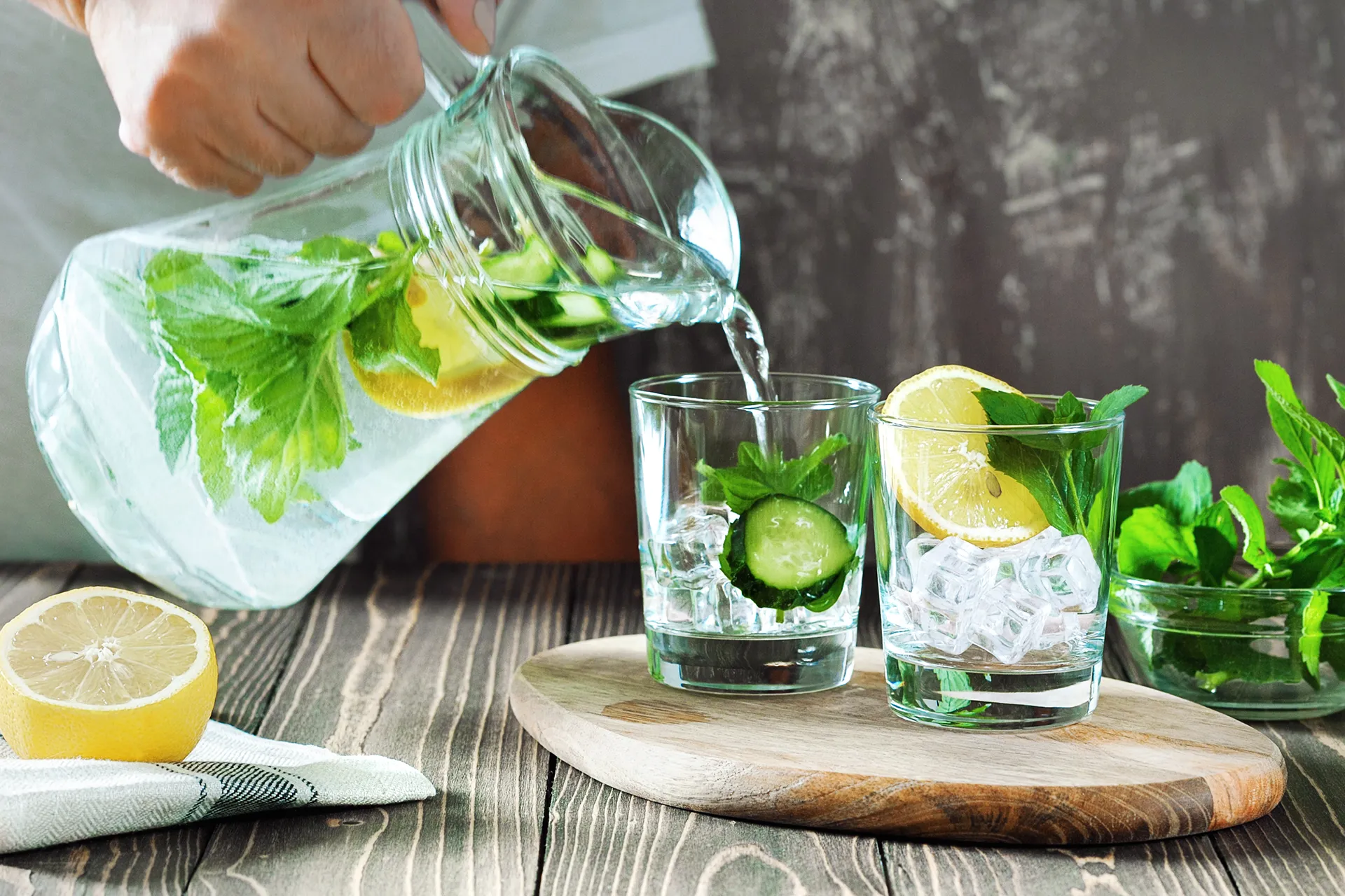Support skin hydration from within