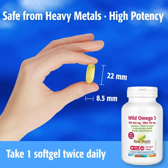 Wild Omega 3 EPA 660 mg DHA 330 mg