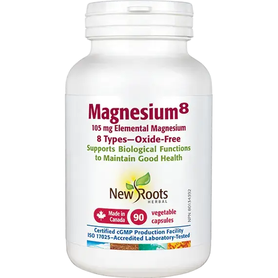 8 synergistic forms of magnesium in 1 formula